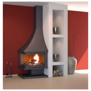 Porte De Cheminée En Acier Vestal - 8 X 8 - Foyer Articulé - Extérieur - Mutual Industries