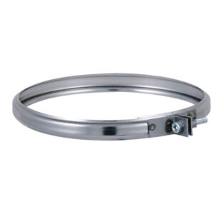 JONCOUX Tuyau TYRAL INOX  304 - Diam. 130 - Bride de sécurite