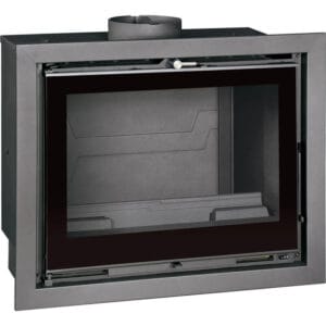 FERLUX Insert foyer fonte KALIO 12,4kW double turbines silencieuses