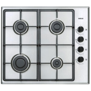 SOGELUX Plaque gaz 4 feux PG604XF 60cm inox